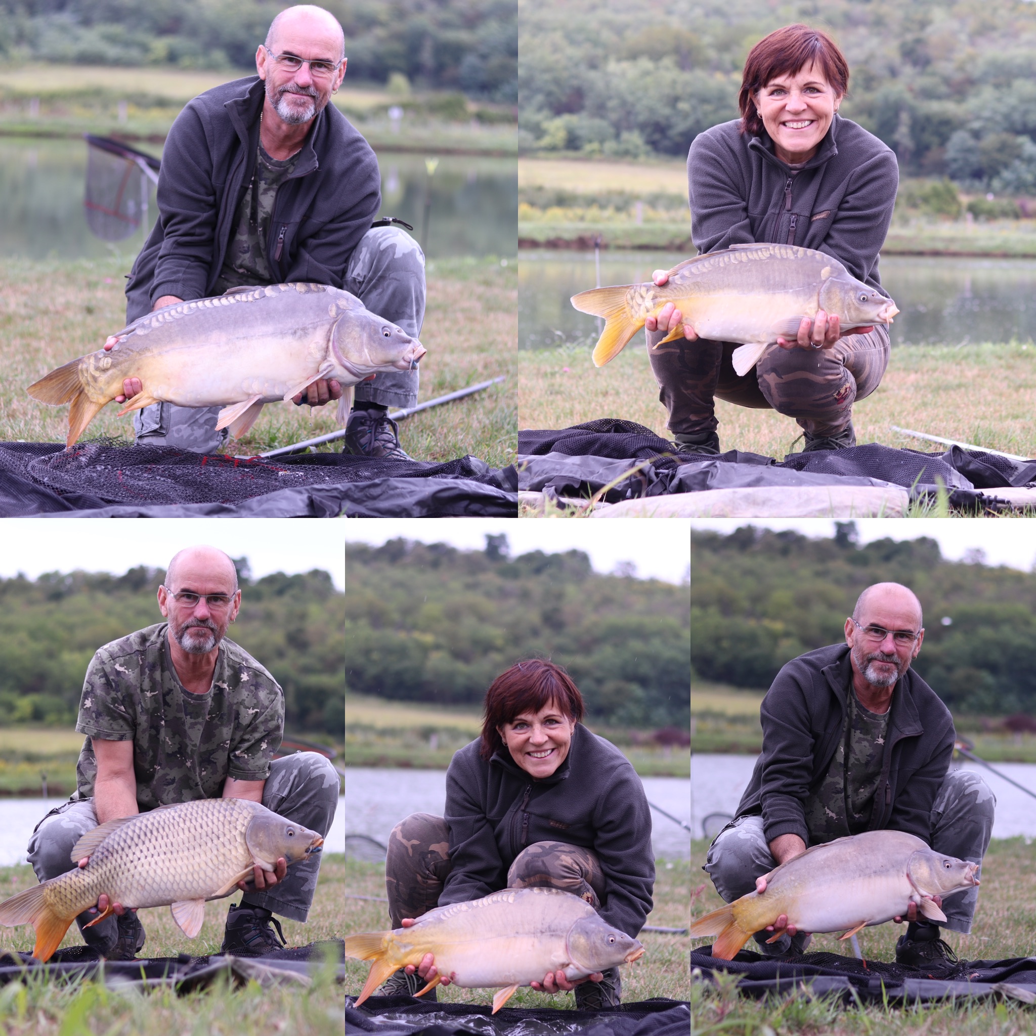 Egy örömpeca eredménye: 25 db ponty 113 kg kifogott hal.